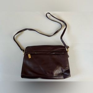 Coletta burgundy crossbody bag
